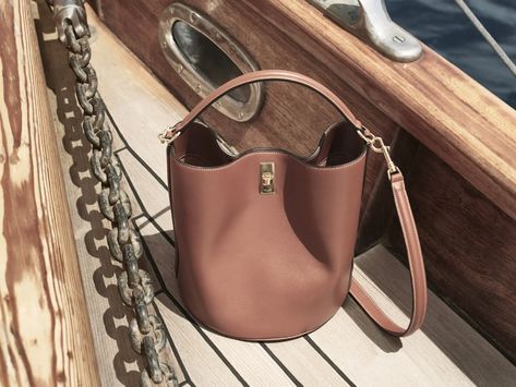 What Do You Think of the New Celine 16 Bucket? - PurseBlog Celine Bucket 16, Celine Bucket Bag, Bucket Bags Outfit, Bottega Veneta Padded Cassette Bag, Celine 16, Padded Cassette Bag, Trendy Bags For Women, Bags Brands, Celine Fashion