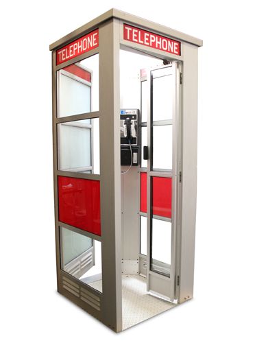 #66 - Phone Booth Door - Creative Home Engineering Custom Pool Cues, Home Engineering, Secret Hiding Places, Get Smart, Custom Pool, Telephone Booth, Phone Booth, Pool Cues, Steel Doors