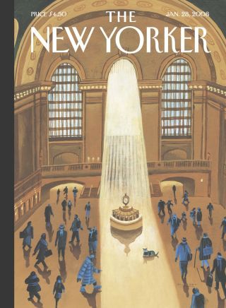 Art Pulp Fiction, The New Yorker Magazine, Art Geek, New Yorker Magazine, New Yorker Covers, Grand Central Terminal, Grand Central Station, Nordic Poster, Transformers Art