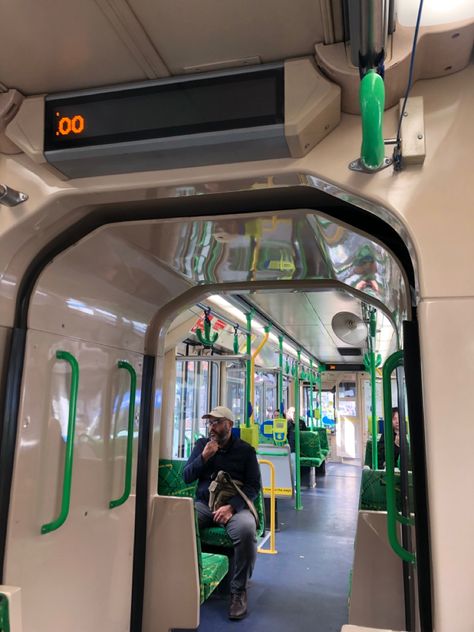 Tram Aesthetic, Tram Melbourne, Melbourne Aesthetic, Melbourne Tram, Productive Life, Childhood Nostalgia, College Life, Public Transport, Singapore