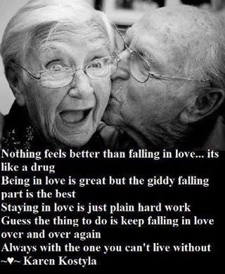 I love this!!! Old people in love are the best! Old People In Love, In Love Quotes, Romantic Couple Quotes, Quotes For Your Boyfriend, People In Love, The Embrace, Cute Love Quotes, Couple Quotes, Romantic Love Quotes