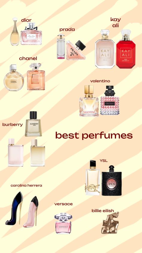 #perfume #dior #prada #versace #billieeilish #kayali #chanel #burberry #carolinaherrera #YSL Prada Perfume Women, Perfume Dior, Ysl Perfume, Perfume Chanel, Natural Mouthwash, Burberry Perfume, Versace Perfume, Perfume Organization, Fragrances Perfume Woman