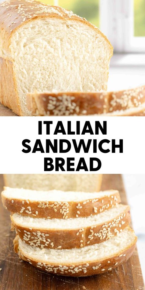 Master the art of Italian sandwich bread with this foolproof recipe. Crispy, fluffy, and utterly delicious! Bread Italian Recipe, East Sandwich Bread, Italian Bread Recipes Easy Quick, Homage Bread Recipe, Italian White Bread Recipe, Store Bread Recipes, Fast Sandwich Bread, Italian Round Bread, French Bread Recipe Homemade 1 Loaf