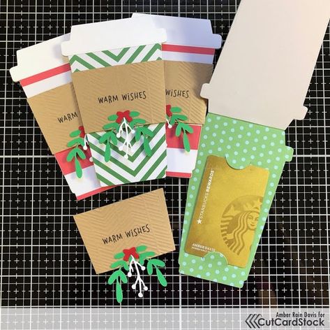 Coffee Gift Cards - CutCardStock Blog Starbucks Gift Card Ideas, Hot Chocolate Card, Coffee Gift Card, Coffee Gifts Card, Custom Gift Cards, Thanks A Latte, Starbucks Gift Card, White Coffee Cups, Starbucks Gift