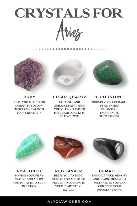 Gemstones For Aries, Crystal For Aries, Crystals For Aries Zodiac Signs, Aries Stones And Crystals, Aries Crystals Stones, Aries Gemstones, Aries Stones, Crystals For Zodiac Signs, Stones For Aries