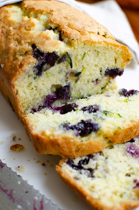 Potatoes Fritters, Zucchini Blueberry Bread, Lemon Blueberry Zucchini Bread, Blueberry Zucchini Bread, Blueberry Zucchini, Earth Food, Lemon Zucchini Bread, Zucchini Recipes Dessert, Best Zucchini Bread