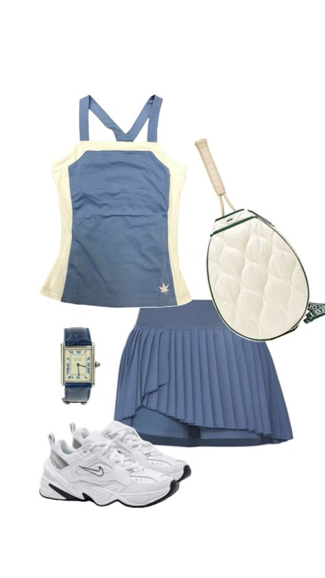 Tennis Outfit Casual, Preppy Tennis Outfit, Tennis Outfit Winter, Paddle Outfit, Winter Tennis Outfits, Tennis Game Outfit, Asian Casual Outfits, Tennis Outfit Ideas, Tennis Attire