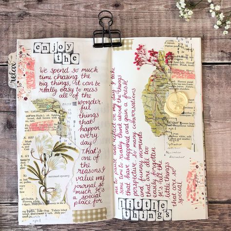 (9) Beautiful Vintage Journal Pages | Helen Colebrook | Skillshare Helen Colebrook, Vintage Art Journal Pages Ideas, Painting Journal Pages, Helen Wells Sketchbook, Helen Colebrook Journals, Free Printable Journal Pages Creative Art'n'soul Journaling, Book Cover Diy, Unique Journals, Dream Book