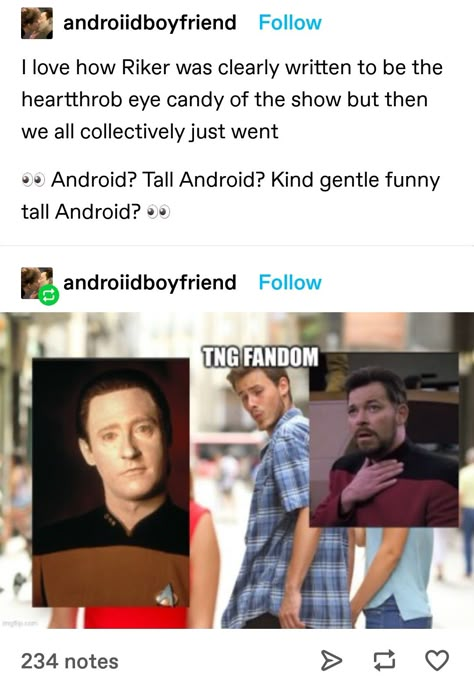 Star Trek Tumblr, Star Trek Vulcan Oc Fan Art, Data Star Trek Fanart, Star Trek Vulcan, Star Trek Data Fanart, Data Star Trek, Star Trek Original Series Funny, Data Star Trek Funny, Star Trek Tng