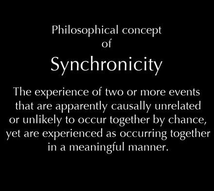 Synchronicity is the experience of two or more events that are apparently causally unrelated or unlikely to occur together by chance, yet are experienced as occurring together in a meaningful manner. Synchronicity Meaning, Subconscious Mind Power, Intuitive Empath, Practicing Self Love, Spiritual Thoughts, Mind Power, Leadership Coaching, Spiritual Teachers, Manifesting Money