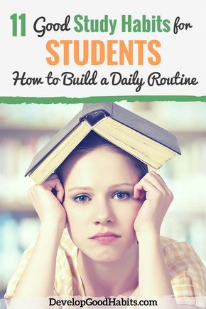 School Tips Highschool, Daily Routine For Students, Habits For Students, Routine For Students, Learning Routine, Good Study Habits, Study Routine, Study Method, A Daily Routine