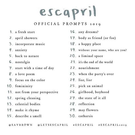 escapril (@letsescapril) • Instagram photos and videos Poem Writing Prompts, Songwriting Prompts, Writing Songs Inspiration, Writing Prompts Poetry, Poetry Prompts, Poetry Ideas, Writing Prompts For Writers, Writing Dialogue Prompts, Writing Motivation