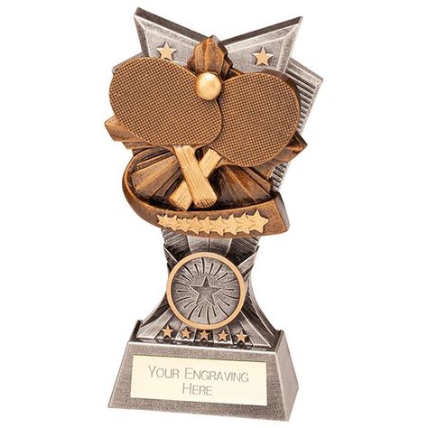 Category: Table Tennis TrophiesProduct Code: PA22104APrice: £8.50 Tennis Trophy, Trophy Engraving, Sports Trophies, Special Symbols, Awards Trophy, Sports Images, Table Tennis, Next Day, Tennis