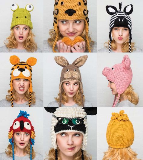 Crochet Character Hats, Crochet Animal Hats, Chicken Hats, Kids Crochet Pattern, Bonnet Crochet, Crochet Cap, Crochet Goodies, Animal Hats, Knitted Animals