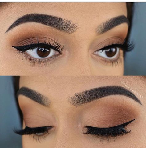 Everyday makeup look Make Up Designs, Makijaż Smokey Eye, Makeup Looks For Brown Eyes, Eye Makeup Tips, Makeup Designs, Smokey Eye Makeup, Summer Makeup, Everyday Makeup, Makeup For Brown Eyes