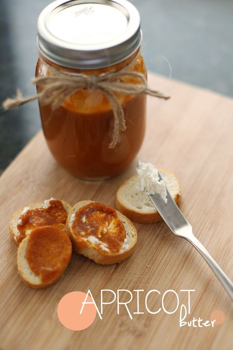 Easy Crockpot Apricot Butter - Fresh Mommy Blog Apricot Butter Recipe, Apricot Butter, Shake Recipes Healthy, Apricot Recipes, Homemade Jelly, Love Well, Tilapia Recipes, Jam And Jelly, Sweet Recipes Desserts