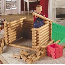 Life size Lincoln Logs made of pool noodles~ 15 pool noodles from the dollar store, cut in half, cut notches out easily, with scissors = hours and hours of fun playtime! aWESOME!!! Playhouse Diy, Lincoln Logs, Pool Noodles, Toddler Learning, Play House, Outdoor Ideas, Future Kids, Room Designs, Life Size