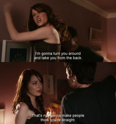 Easy A Quote Easy A Quotes, Easy A Movie, Iconic Quotes, Romantic Comedies, Most Paused Movie Scenes, Movie Aesthetic, The Pause, Happiness Challenge, Favorite Movie Quotes