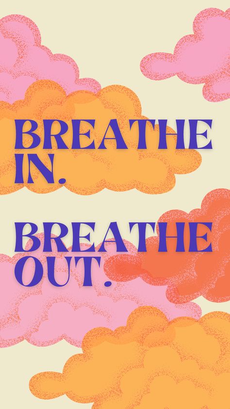 Meditation Reminder Wallpaper, Phone Backgrounds Motivational Aesthetic, Positive Messages Aesthetic, Meditative Wallpaper, Meditation Wallpaper Iphone, Breathe Aesthetic, Encouraging Posters, Breathe Wallpaper, Relax Wallpaper