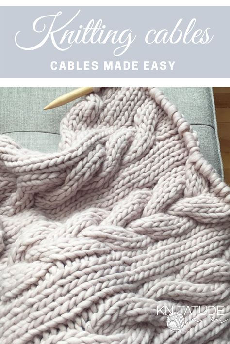 How To Cable Knit, Knit Cables, Knitting Cables, Fall Knits, Designer Knitting Patterns, Cable Knit Blankets, Knitting Hacks, Cable Knitting Patterns, Knitting Tips