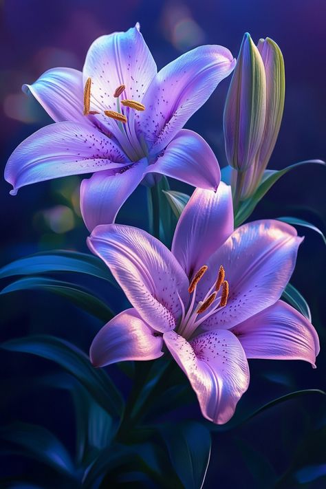 The Symbolism of Lilies Asiatic Lily Flower, Pictures Of Lily Flowers, Pictures Of Lilies, Stargazer Lily Illustration, How To Paint Lily Flowers, Lili Flowers, Lilly Flower Drawing, Purple Lily Flower, Lily Flower Painting