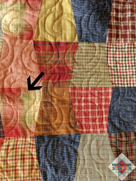 Friday Finish: Homespun Tumbler Quilt - Patchwork Sampler Homespun Fabric Quilts, Homespun Quilts Patterns, Homespun Quilts, Tumbler Quilts, Tumbler Quilt, Shirt Quilts, Charm Quilt, Quilt Patchwork, Homespun Fabric