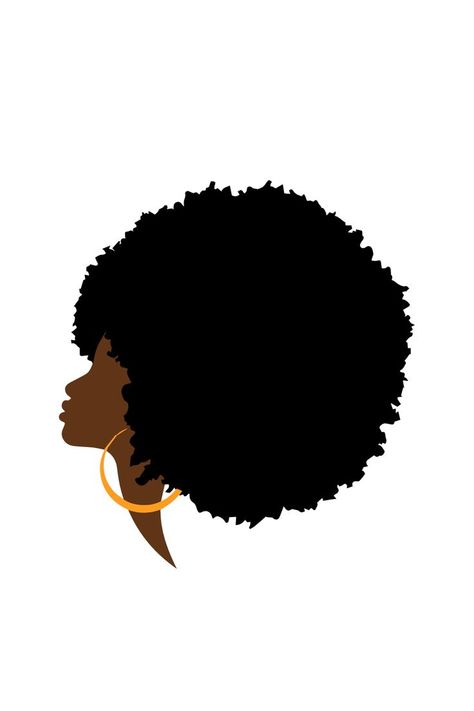 Afro art Afro Hair Silhouette, African Drawings, Oneplus Wallpapers, Photo Business Cards, Afro Style, Afrocentric Art, Girl Silhouette, Afro Girl, Girl Clipart