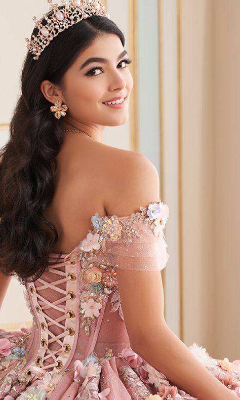 Pink quinceanera dresses