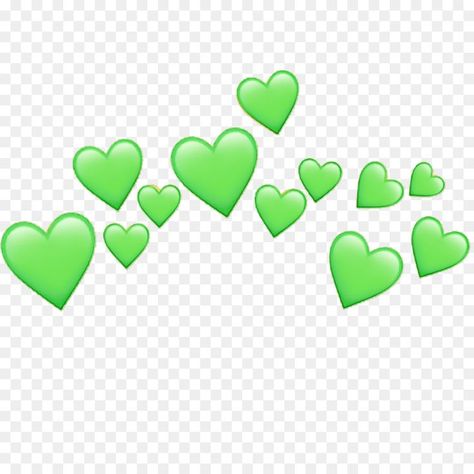 Heart Emoji Wallpaper, Heart Crown Png, Green Heart Emoji, Crown Png, Emoji Wallpaper Iphone, Heart Crown, Heart Emoji, Heart Png, Cool Electronics