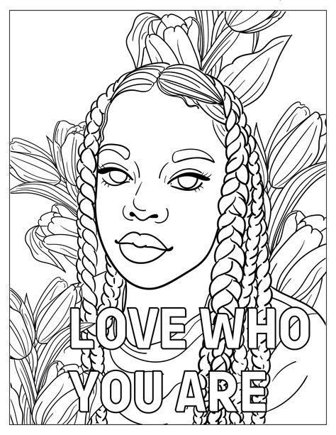 Unleash your creativity! Click the link above to explore our amazing collection of coloring pages. Perfect for relaxation and fun. Start coloring now! 😃😆🌸 Diverse Coloring Pages, Black Girls Coloring Pages, Coloring Pages Black Women, Black Woman Coloring Pages, Self Care Coloring Pages, Coloring Pages For Adults Woman, Black Coloring Pages, African American Coloring Pages, Coloring Pages Of People