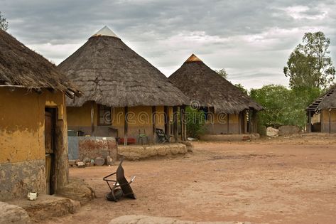 African village. Poverty face of a real African village, Kalahari area, no what , #AD, #face, #real, #Poverty, #African, #village #ad African Hut, Home Village, African Village, Game House, Peaceful Evening, House Village, House Colours, African Theme, Village Photos