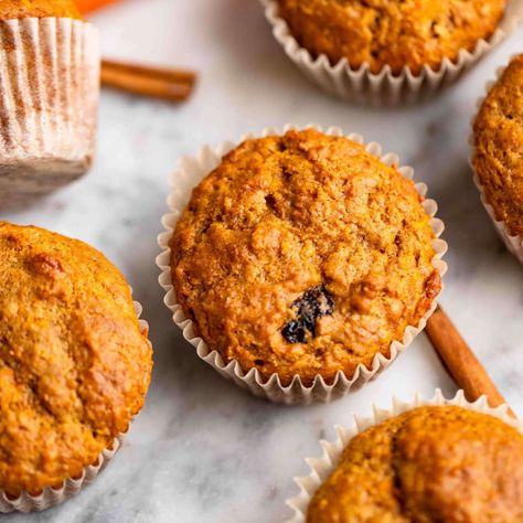 Healthy Carrot Cake Muffins Carrot Cake Muffins Healthy, Healthy Carrot Cake Muffins, Sugar Free Carrot Cake, Healthy Carrot Cake, Chris Freytag, Carrot Cake Muffins, Healthy Carrot Cakes, Carrot Muffins, Cake Muffins