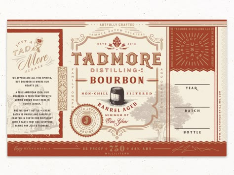 Retro Packaging, Whiskey Label, Alcohol Packaging, Christmas Typography, Vintage Packaging, Food Packaging Design, Tea Packaging, Packaging Labels Design, Vintage Typography