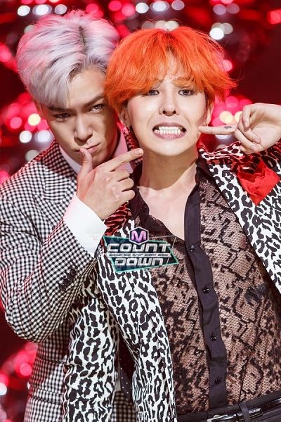 #GD #T.O.P #BigBang Orange Hair, G Dragon, Bigbang, Orange, Red, Hair