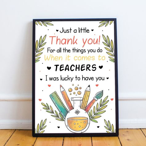 Gratitude in Bloom: A Teacher's Day Gift Gifts For Teacher Leaving School, Teacher Day Wall Hanging, Frame For Teachers Day, Thank U Teacher Quotes, Quotes For Thanking Teachers, Frame For Teacher Gift Ideas, Surprise For Teacher, Thanking Card For Teacher, Teacher Day Thank You Card