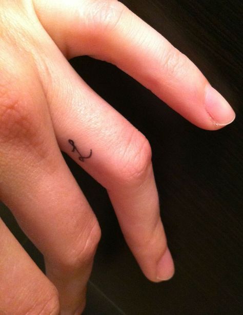 31 Cool Inner Finger Tattoos to Inspire You Ring Tattoo Designs Initials, Partner Initial Tattoo, Couple Wedding Tattoos, Inside Finger Tattoos, Inner Finger Tattoo, Tatuaje Cover Up, Finger Tattoos For Couples, Wedding Band Tattoo, Tattoo Band