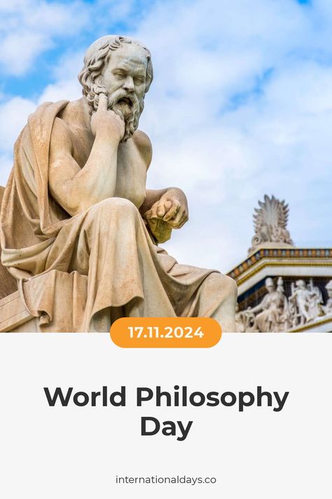 On World Philosophy Day we celebrate the beauty of human thinking and the power of philosophical reflection to help us understand our world. World Philosophy Day, What Is Truth, International Days, Education Day, Our Relationship, International Day, November 17, The Study, Our World