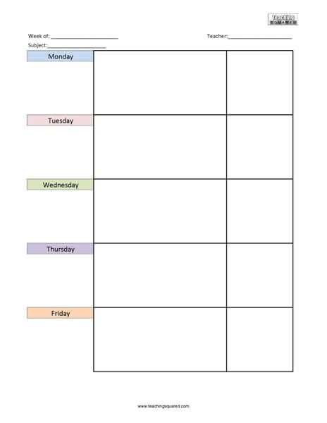 Click on the image to view the lesson plan printable. Print the PDF to use the worksheet. Week Schedule- Single Subject Keep track of your instruction with these lesson plan printable pages. School Schedule Printable, Study Plan Template, Study Schedule Template, Weekly Lesson Plan Template, Printable Lesson Plans, Week Schedule, Homeschool Lesson Plans, Teacher Planning, School Schedule