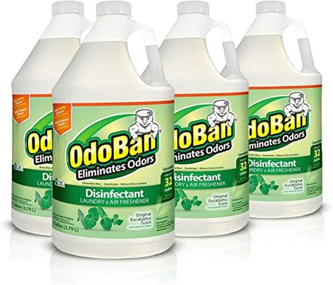 OdoBan Concentrate Disinfectant Laundry and Air Freshener Eucalyptus Scent 4 Gallons Basement Upgrades, Clean Outdoor Furniture, Eucalyptus Scent, House Cleaning Company, Men House, Mopping Floors, Fresh Eucalyptus, Fabric Freshener, Spot Remover