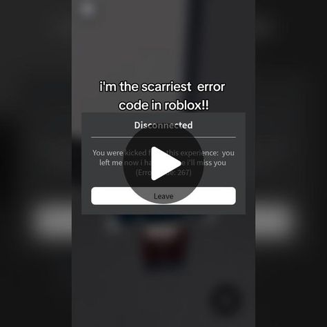 error code 1001 has delleted in 2013 year. that is rlly scarry code..#... | TikTok Ill Miss You, Error Code, You Left Me, Make Your Day, Get Started, Make Your, Coding, Make It Yourself