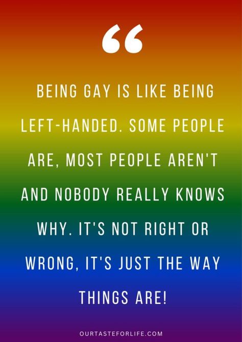 75 Pride Month Quotes To Remind Us That Love is Love - OTFL Funny Gay Quotes, Gay Love Quotes, Pride Month Quotes, Quotes About Lgbtq Pride, Quotes About Pride, Lgbtq Love Quote, Gay Rights Quotes, Lgbt Pride Quotes, Support Lgbtq Quotes