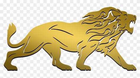 Gold Lion Logo, Lion Png Hd, Lion Logo Png, Logo Png Hd, Lion Movie, Lion Facts, Lion Png, Heart Drawings, Crown Silhouette