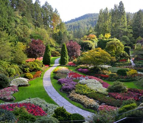 Buchart Gardens, Butchart Gardens, Victoria Canada, Up To The Sky, Longwood Gardens, Casa Exterior, Round The World, Gorgeous Gardens, Our Story