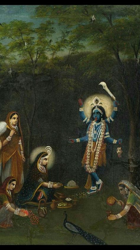 Krishna Kali, Kali Picture, Kali Tattoo, Goddess Kali Images, Indian Goddess Kali, Tantra Art, Mother Kali, Kali Ma, Kali Mata