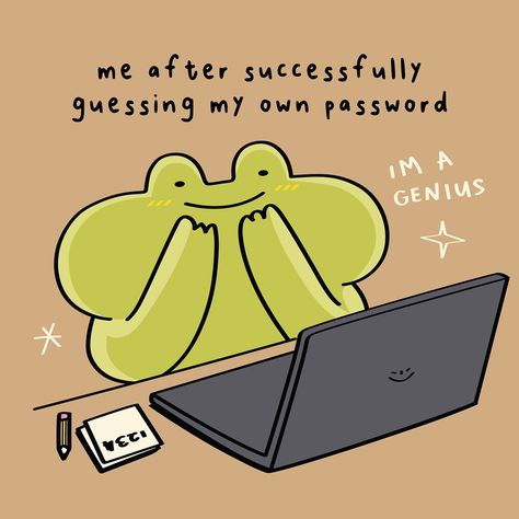 hah 🐸👊 ImaGeNiuS1234!! Widget Iphone, Comfort Art, English Jokes, Cute Mobile Wallpapers, Woo Woo, Phone Inspo, Doodle Sketch, Cute Memes, Cute Easy Drawings