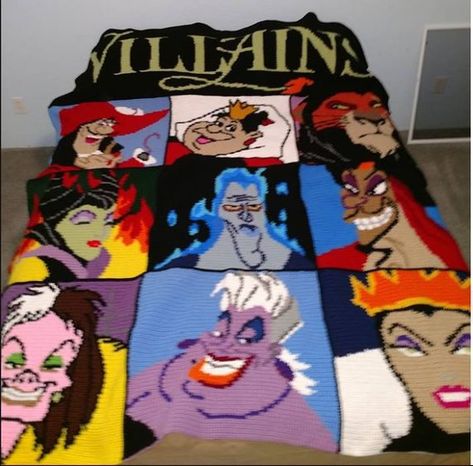 Disney Blanket, Disney Crochet Patterns, Character Blankets, Graph Crochet, Confection Au Crochet, Crochet Disney, Crochet Blanket Designs, Disney Cross Stitch, C2c Crochet