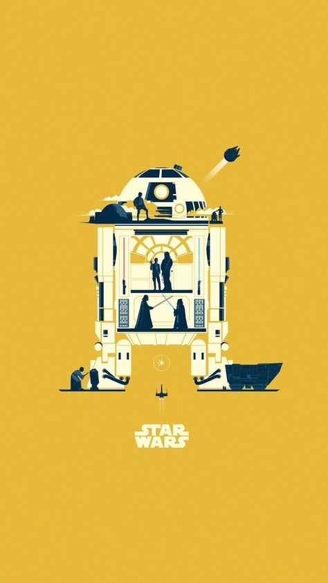 Sci Fi Film Posters, Star Wars Illustration Art, Star Wars Illustration Minimalist, Star Wars Minimalist Wallpaper, Star Wars Trilogy Poster, Matt Ferguson, Star Wars Wallpaper Iphone, Star Wars Illustration, Disney Minimalist