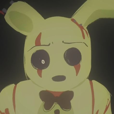 Art credit:  bunnycat Springtrap Pfp Icon, Fnaf Pfp Springtrap, Terrible Things Fnaf, Glitchtrap Pfp, Toy Bonnie Pfp, Springtrap Pfp, William Afton Pfp, Springtrap Art, Bonnie Pfp