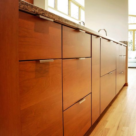 Highly Popular Cabinet Door Styles For Kitchen Remodeling: Examples of flat pane, shaker, and raised panel among others: Door Kitchen Ideas, Universal Design Kitchen, Slab Door Kitchen, Most Popular Kitchen Cabinet, Slab Cabinet Doors, Design Kitchen Cabinets, Slab Cabinets, Kitchen Cabinet Door Styles, White Beadboard