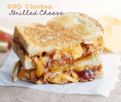 Pineapple Grilled Cheese, Bbq Chicken Grilled Cheese, Grilled Cheese Recipes Gourmet, Chicken Grilled Cheese, Barbecue Dinner, Grilled Cheese Sloppy Joe, Toast Hawaii, Grill Cheese, Grilled Sandwiches